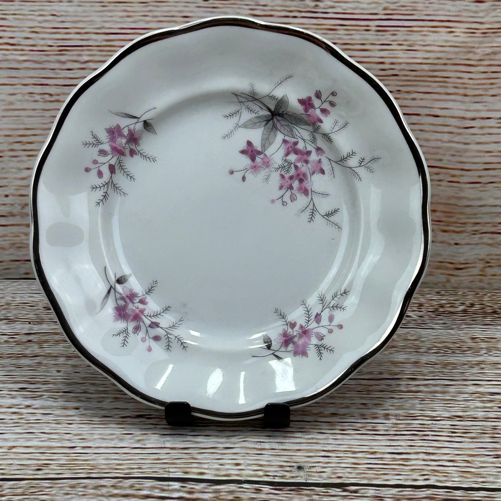 Favolina Karolina Jarolina Poland 3879 Bread Dessert Silver‎ Scalloped Floral 10